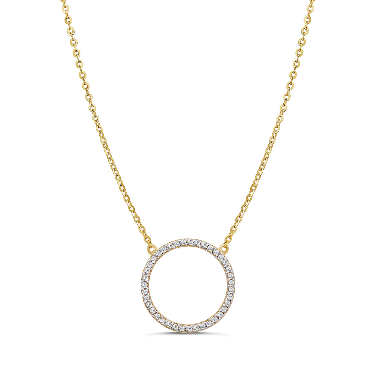 LARGE CIRCLE OF LIFE NECKLACE